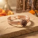 5 Mukhi Rudraksha Kada(Copper) thumbnail 1