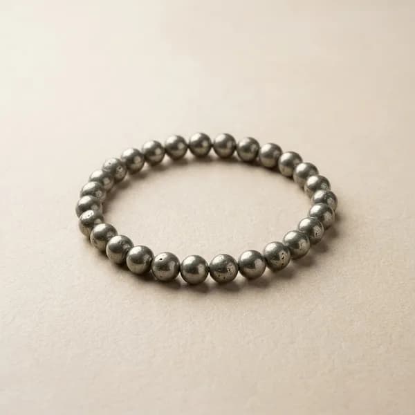 Raw Pyrite Bracelet