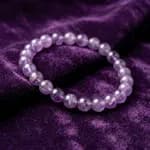 Natural Amethyst Bracelet thumbnail 1