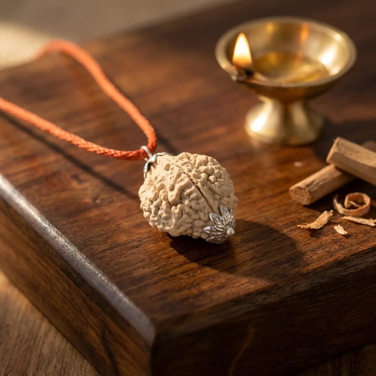 2 Mukhi Nepali Rudraksh — photo 1