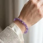 Natural Amethyst Bracelet thumbnail 3