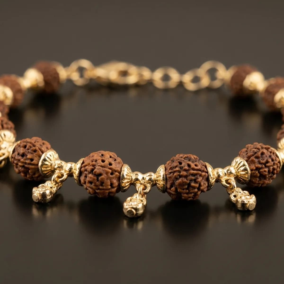 5 Mukhi Rudraksha Bracelet — photo 2