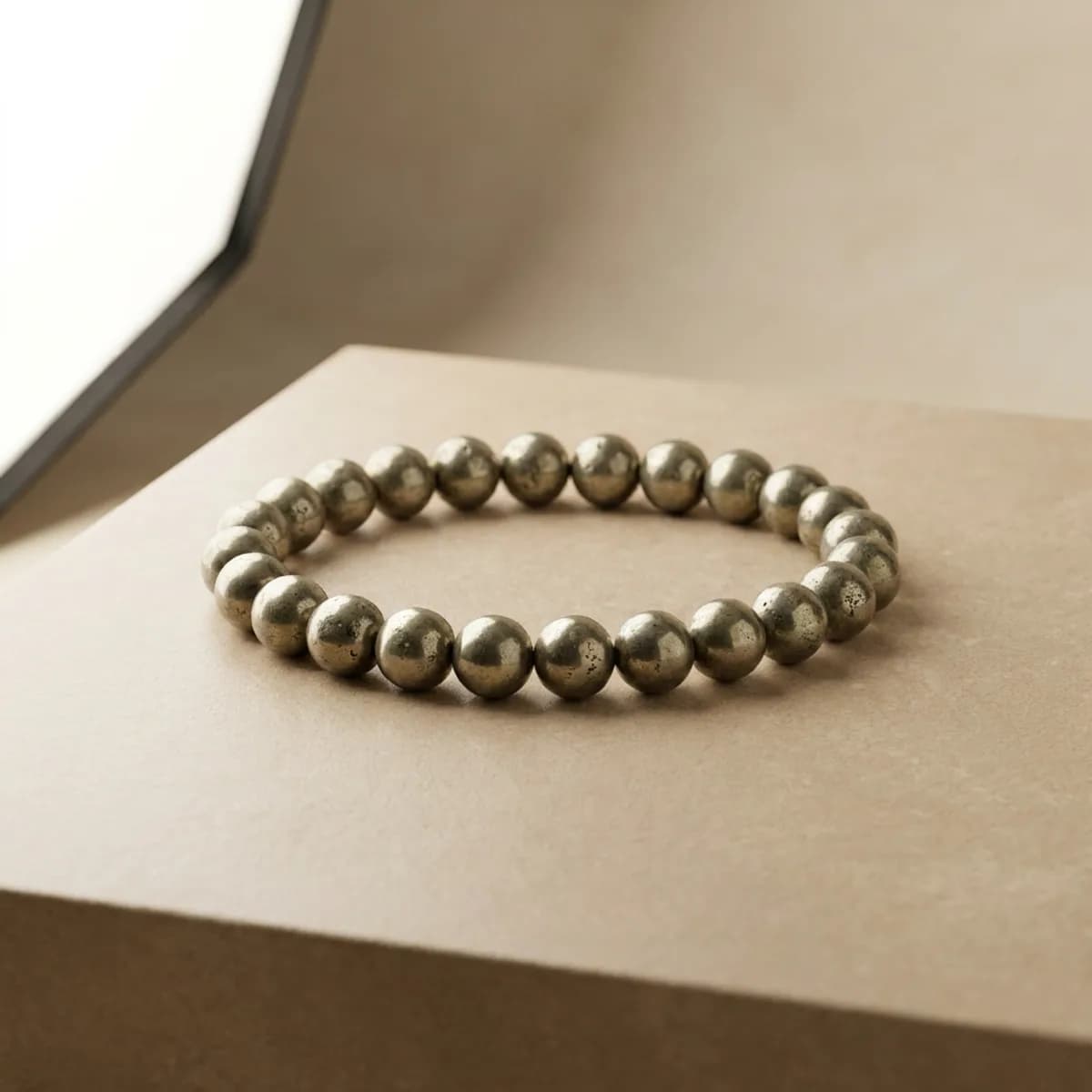 Raw Pyrite Bracelet — photo 1